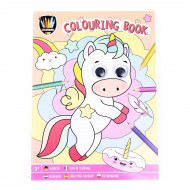 Книжка-раскраска Grafix Unicorn