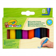 Набор восковых мелков Crayola Mini Kids Jumbo Crayons 8 шт