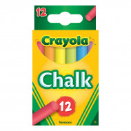 Набор цветных мелков Crayola Антипыль 12 шт