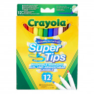 Набор фломастеров Crayola Washable Super Tips 12 шт