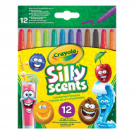 Набор восковых мелков Crayola Silly Scents Twistables Ароматизированные 12 шт