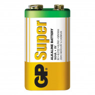Батарейка солевая GP Greencell Крона 1604A 6LF22 6LR61 MN1604 9V 1 шт