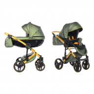 Универсальная коляска 2 в 1 Junama Fluo Line II 06 Green/Yellow 