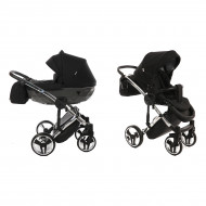 Универсальная коляска 2 в 1 Junama Diamond S-line 03 Black 