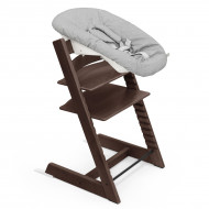 Набор Stokke Стульчик Tripp Trapp и кресло для новорожденных Newborn Walnut Brown