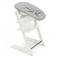 Набор Stokke Стульчик Tripp Trapp и кресло для новорожденных Newborn White