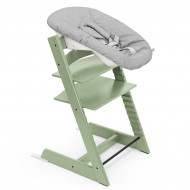 Набор Stokke Стульчик Tripp Trapp и кресло для новорожденных Newborn Moss Green
