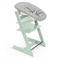 Набор Stokke Стульчик Tripp Trapp и кресло для новорожденных Newborn Soft Mint