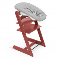 Набор Stokke Стульчик Tripp Trapp и кресло для новорожденных Newborn Warm Red