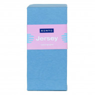 Простыня на резинке Sonto Jersey Blue 120х60