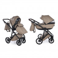 Универсальная коляска 2 в 1 Junama Space Eco New 02 Cappuccino
