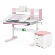 Комплект мебели ErgoKids Парта Тумба TH-330 Pink S