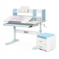 Комплект мебели ErgoKids Парта Тумба TH-330 Blue S