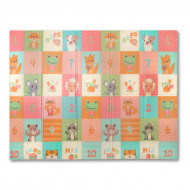 Коврик-мат Sasha Giraffe and numbers 200х150