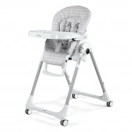 Стульчик для кормления Peg-Perego Prima Pappa Follow Me Linear Grey