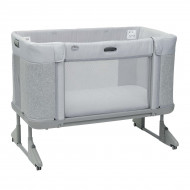 Кроватка Chicco 3 в 1 Next2Me Forever Grey