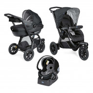 Универсальная коляска 3 в 1 Chicco Trio Activ3 Black 