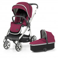 Универсальная коляска 2 в 1 BabyStyle Oyster 3 Cherry/Mirror