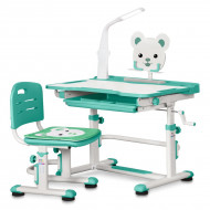 Комплект Mealux Evo-kids Парта Стул Лампа BD-04 Z XL Teddy