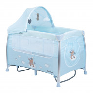 Кроватка-манеж Kikka boo Bear Mint/Blue