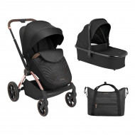 Коляска 2 в 1 Kikka boo Kara Black
