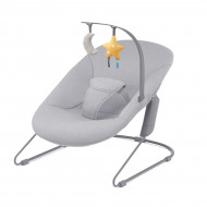 Шезлонг-качалка Kinderkraft Calmee Grey