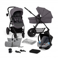 Универсальная коляска 3 в 1 Kinderkraft Xmoov Dark Gray