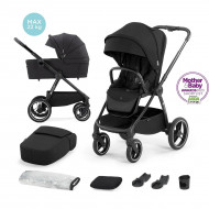 Универсальная коляска 2 в 1 Kinderkraft Nea Midnight Black