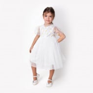Платье Mevis Chamomile White