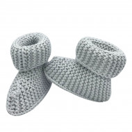 Пинетки Elf-kids Snowball gray