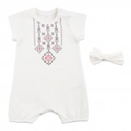 Комплект Flamingo Песочник Повязка Ukrainian Baby