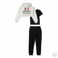 Комплект утепленный BluKids Bio Cotton Джемпер Футболка Штаны California