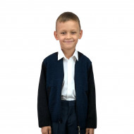 Бомбер Арт Ніт School синий