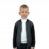 Бомбер Арт Ніт School серый