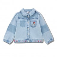 Джинсовая куртка BluKids Flower Minnie