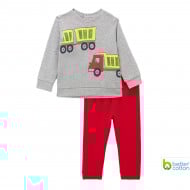 Комплект BluKids Better Cotton Джемпер Брюки Building