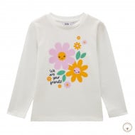 Джемпер BluKids Organic Cotton Your Friends Blanc
