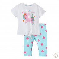 Комплект BluKids Bio Cotton Футболка Леггинсы Mini Influencer