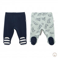 Набор ползунков BluKids Bio Cotton Dino 2 шт, р. 56