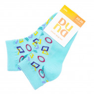 Носки Duna Geometry Light Blue
