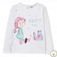 Лонгслив BluKids Better Cotton Happy time