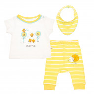 Комплект футболка штаны слюнявчик For My Baby 22621, р. 62