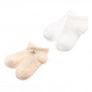 Набор носков противоскользящих Arti k44142 Beige 2 шт., р. 21-23