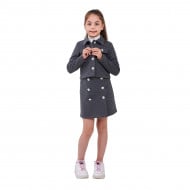 Комплект Smil 117469 Жакет Юбка Grey, р. 122
