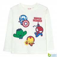 Лонгслив Blukids Better cotton The avengers 6487414