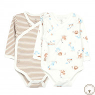 Набор боди Blukids Bio Cotton 6465647, 2 шт