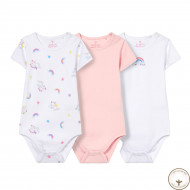 Набор боди Blukids Bio Cotton 6469432, 3 шт
