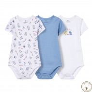 Набор боди Blukids Bio Cotton 6469437, 3 шт