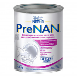 Смесь сухая NAN PreNan для недоношенных детей и детей, рожденных с малым весом тела, 400 г