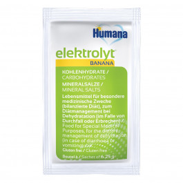 Cмесь для проведения оральной регидратации Humana Elektrolyt Банан 6,25 г